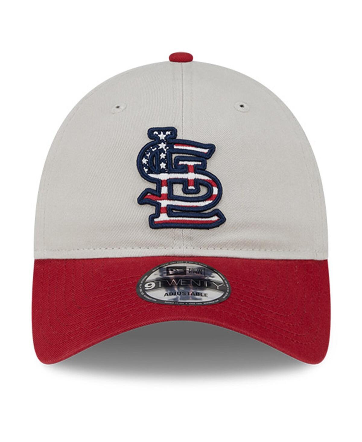 New Era Men'sSt. Louis Cardinals 2024 Fourth of July 9TWENTY Adjustable Hat - Red