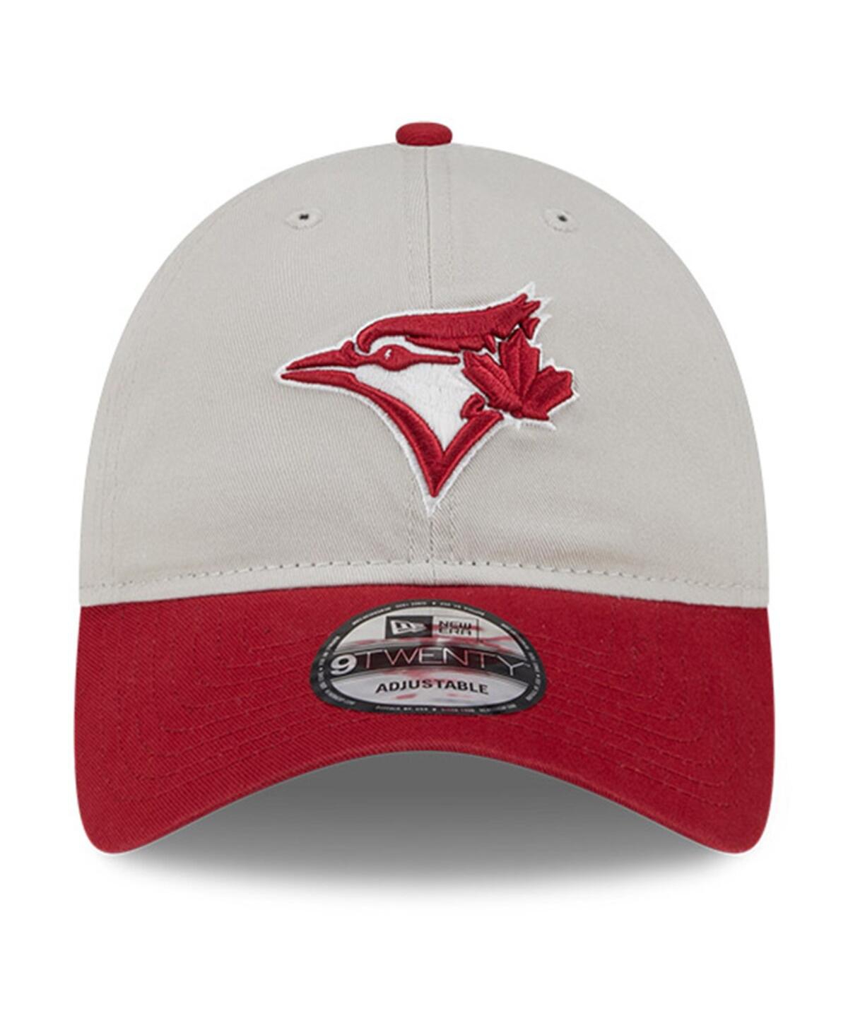 New Era Men'sToronto Blue Jays 2024 Fourth of July 9TWENTY Adjustable Hat - Red
