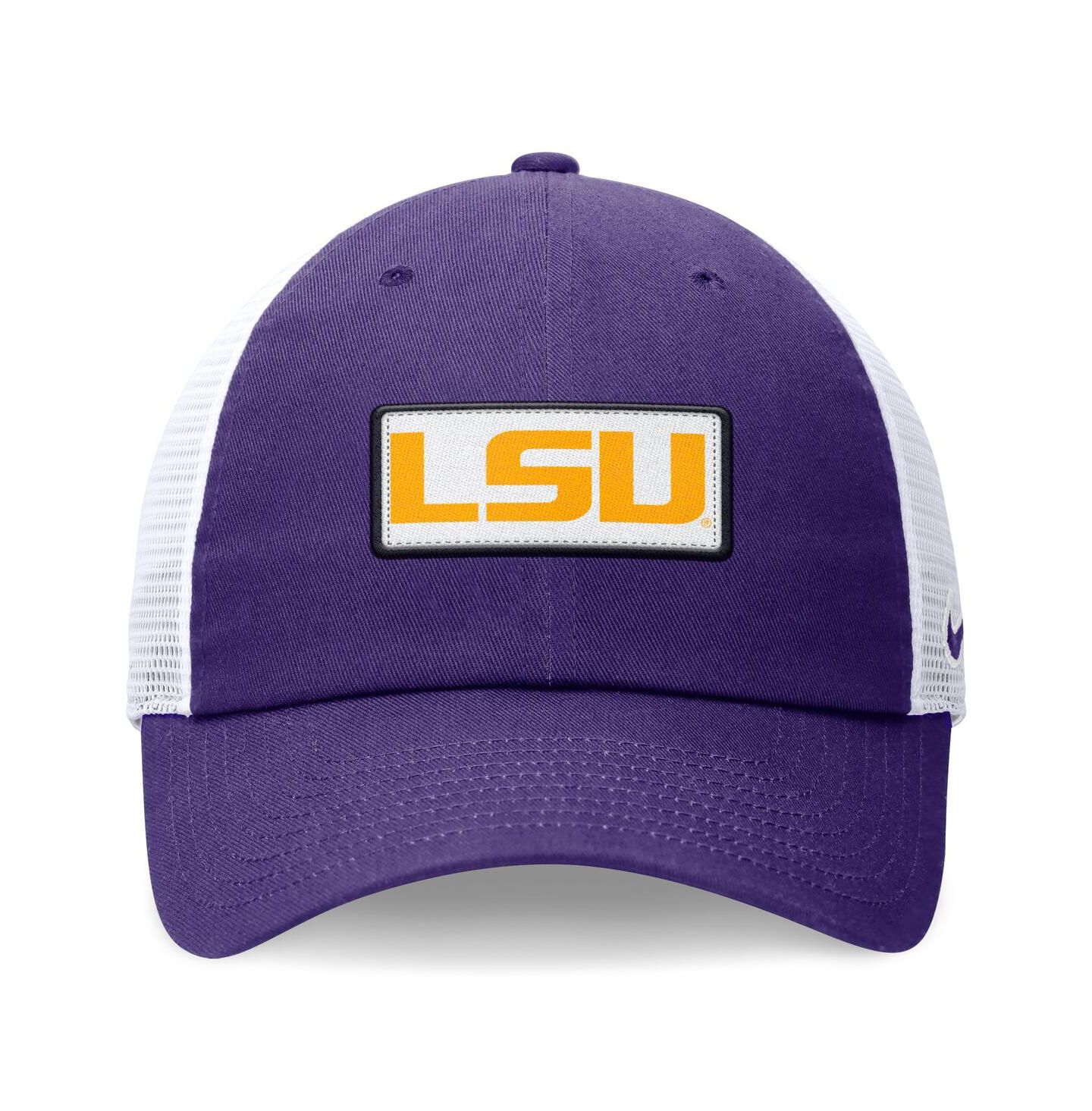 Мужская кепка Nike Purple/White LSU Tigers Primetime Club Trucker Adjustable Hat — фото 3