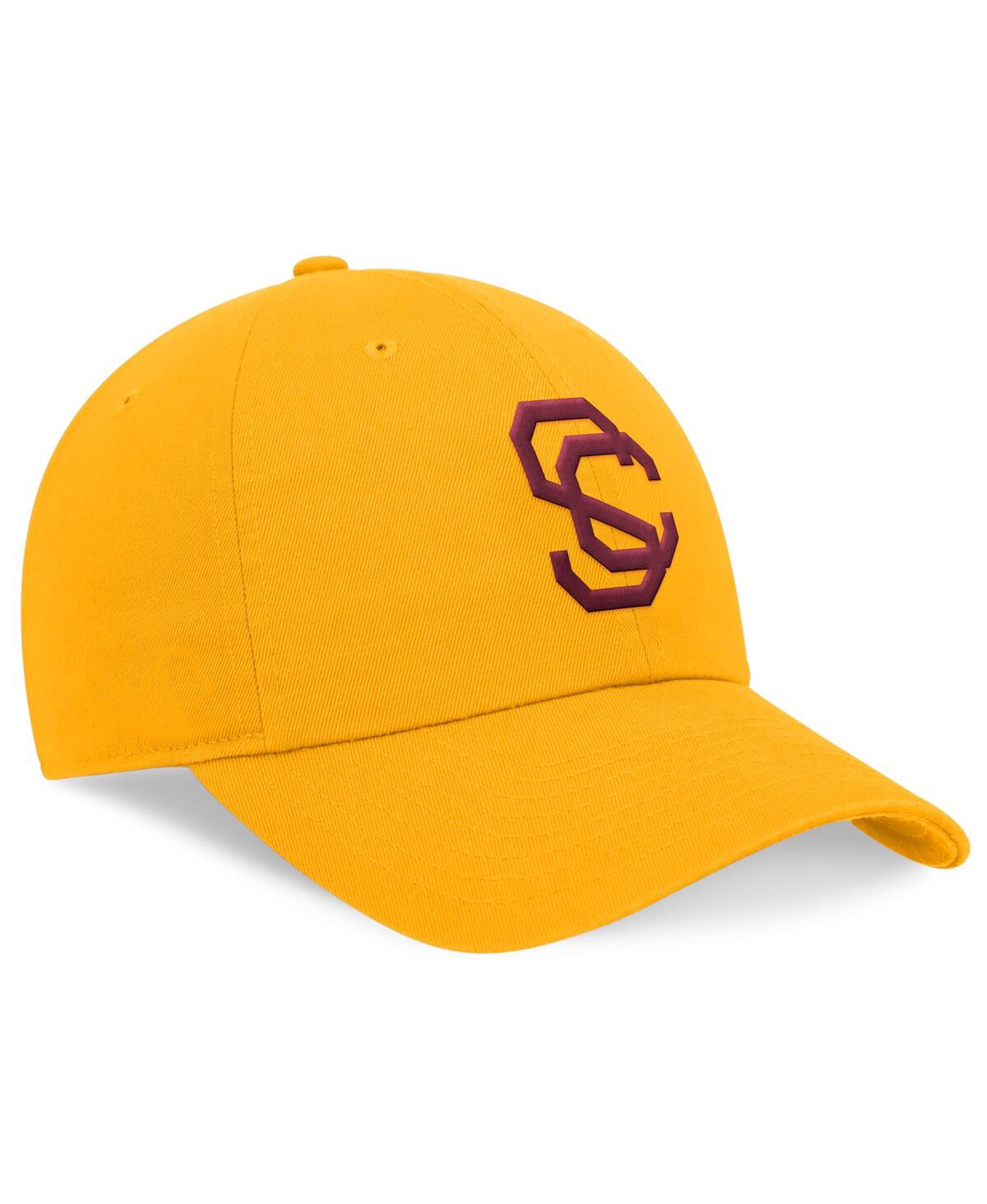Nike Men's Gold Usc Trojans Legacy Club Performance Adjustable Hat In Gold