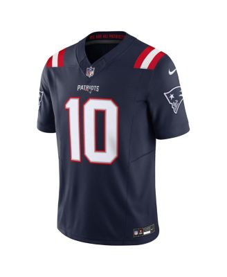 Men's Drake Maye Navy New England Patriots Vapor F.U.S.E. Limited Jersey