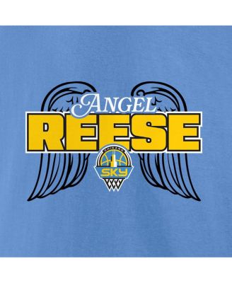 Men's and Women's Angel Reese Sky Blue Chicago Sky Draft T-Shirt