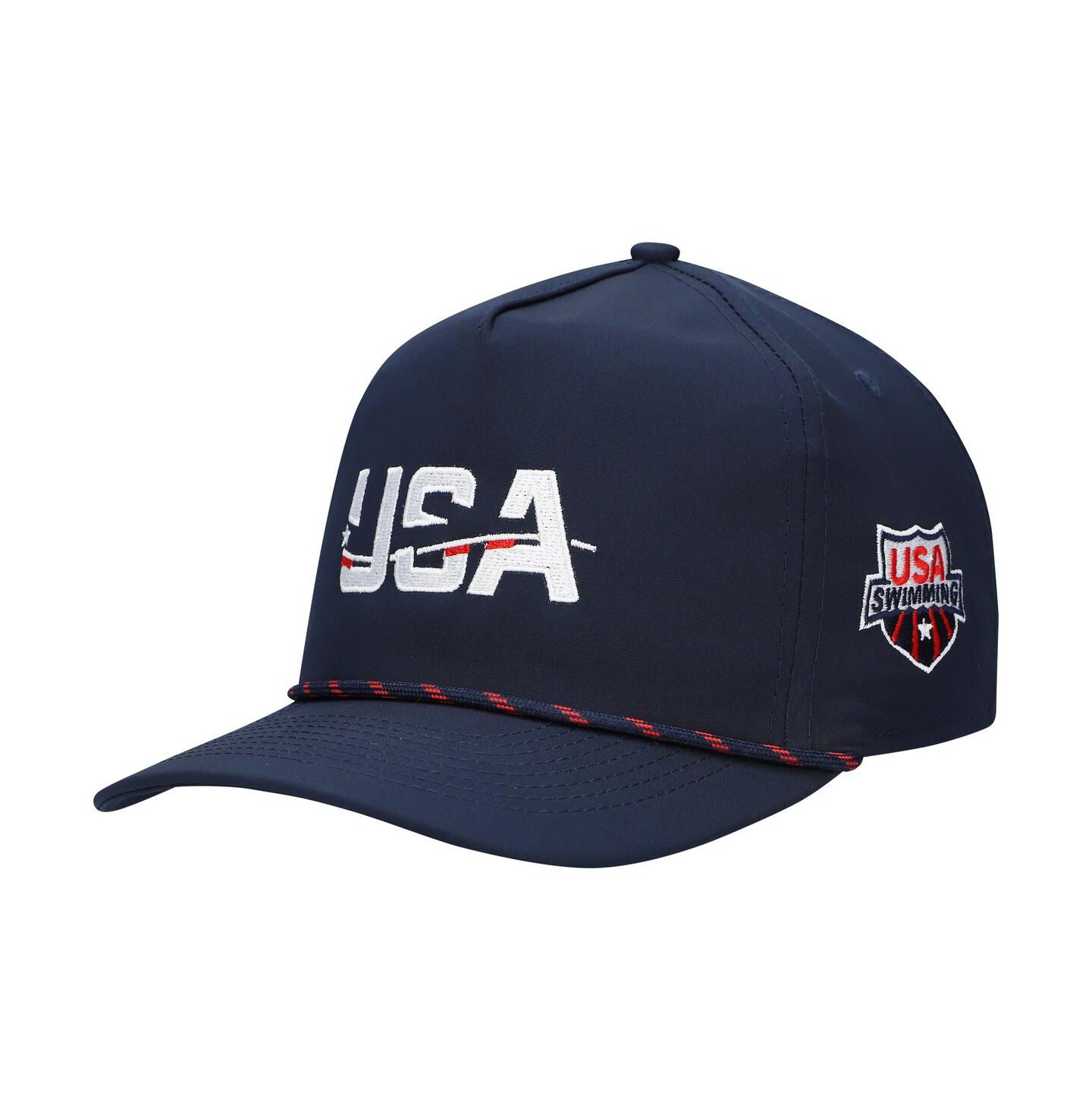 Мужская кепка Imperial Navy USA Swimming the Wrightson Rope Adjustable Hat — фото 1