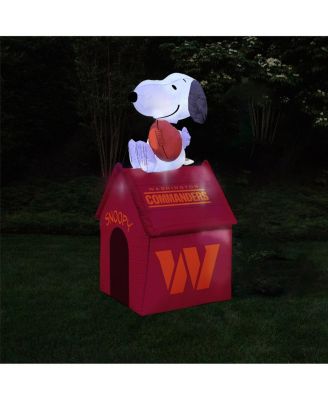Washington Commanders Inflatable Snoopy Doghouse