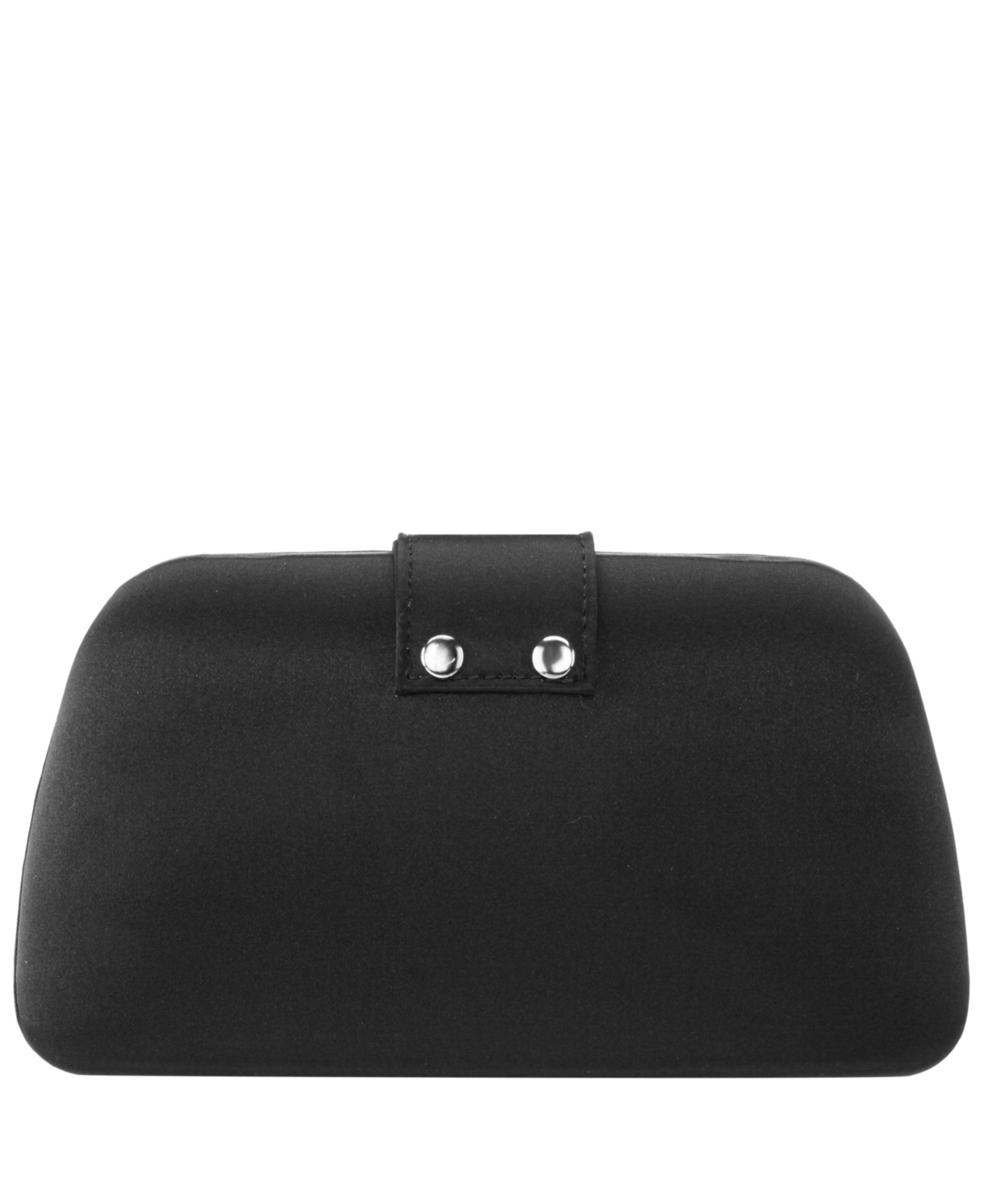 Shop Nina Crystal Embellished Tab Minaudiere Clutch In Black