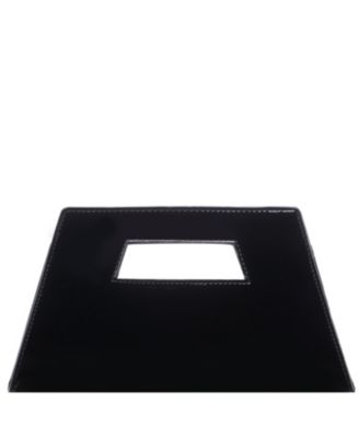 Cut Out Handle Trapezoid Clutch