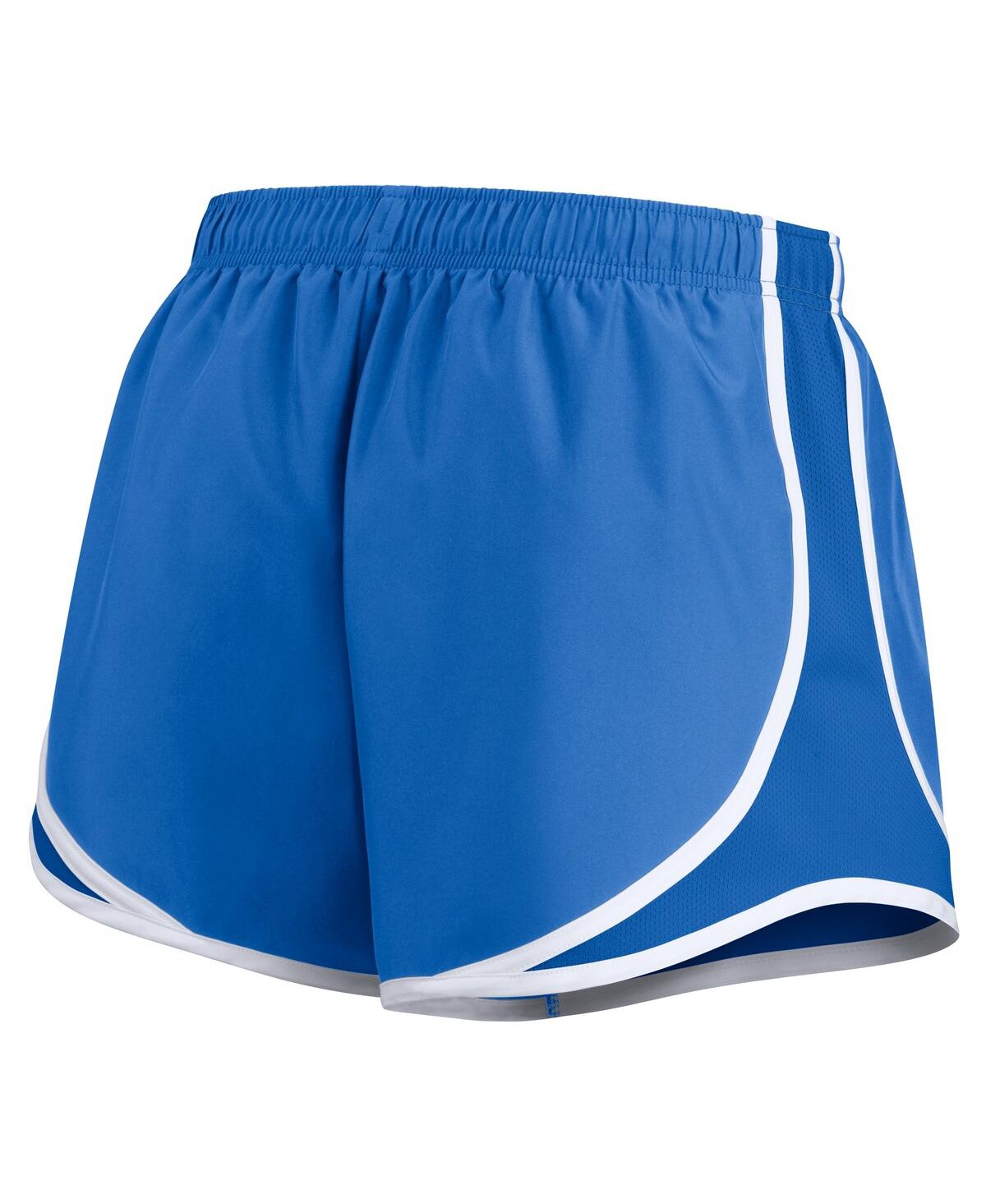 Nike Blue Ucla Bruins Team Tempo Performance Shorts In Blue,white