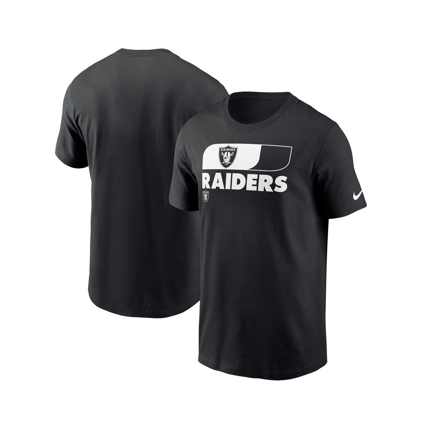 Мужская футболка Nike Black Las Vegas Raiders Air Essential — фото 1