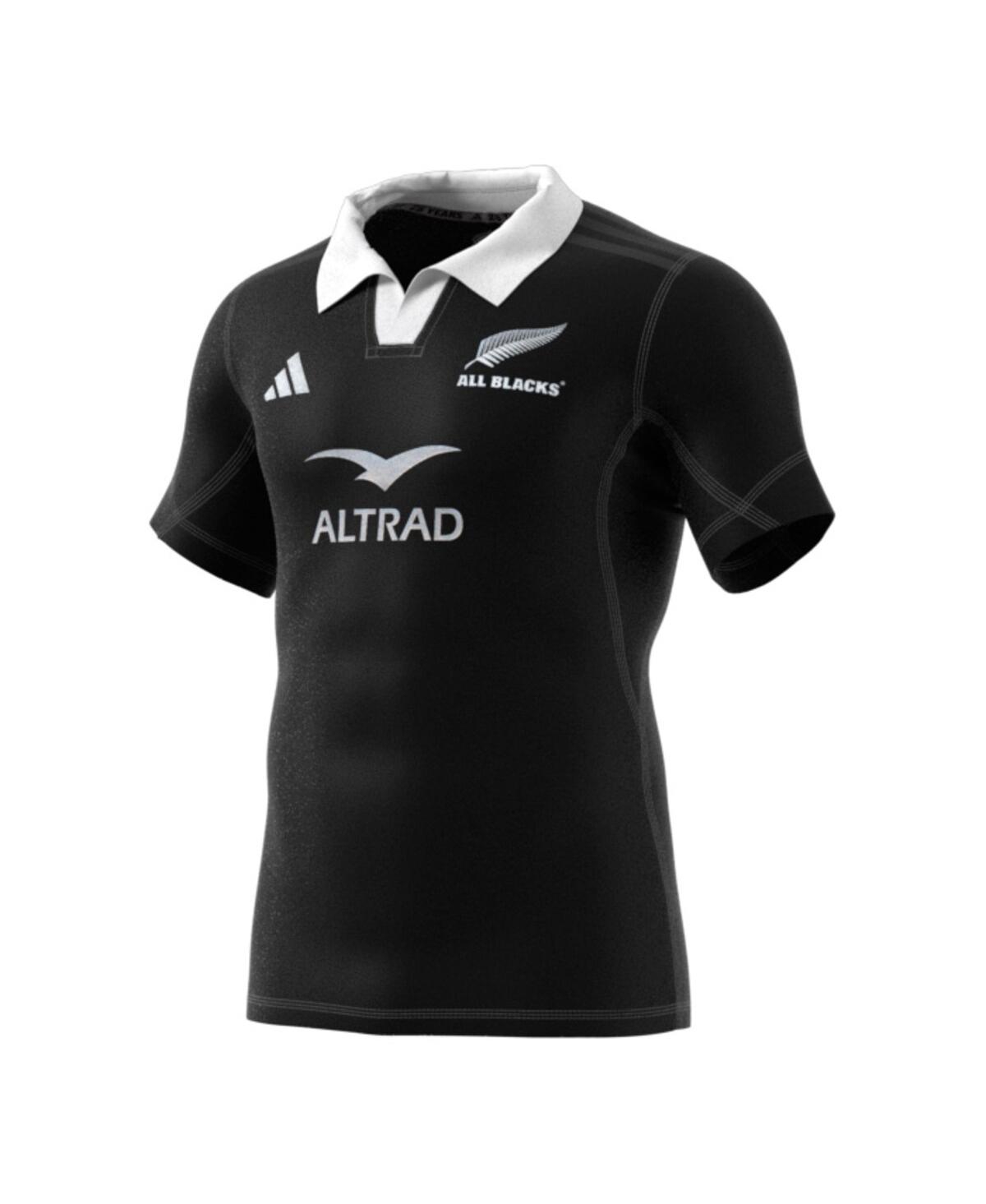 Adidas Men'sNew Zealand Rugby 2024/25 Home Authentic Jersey - Black