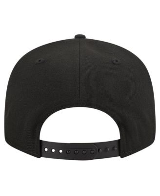 New Era Men's Black San Francisco Giants Metallic Logo 9FIFTY Snapback Hat