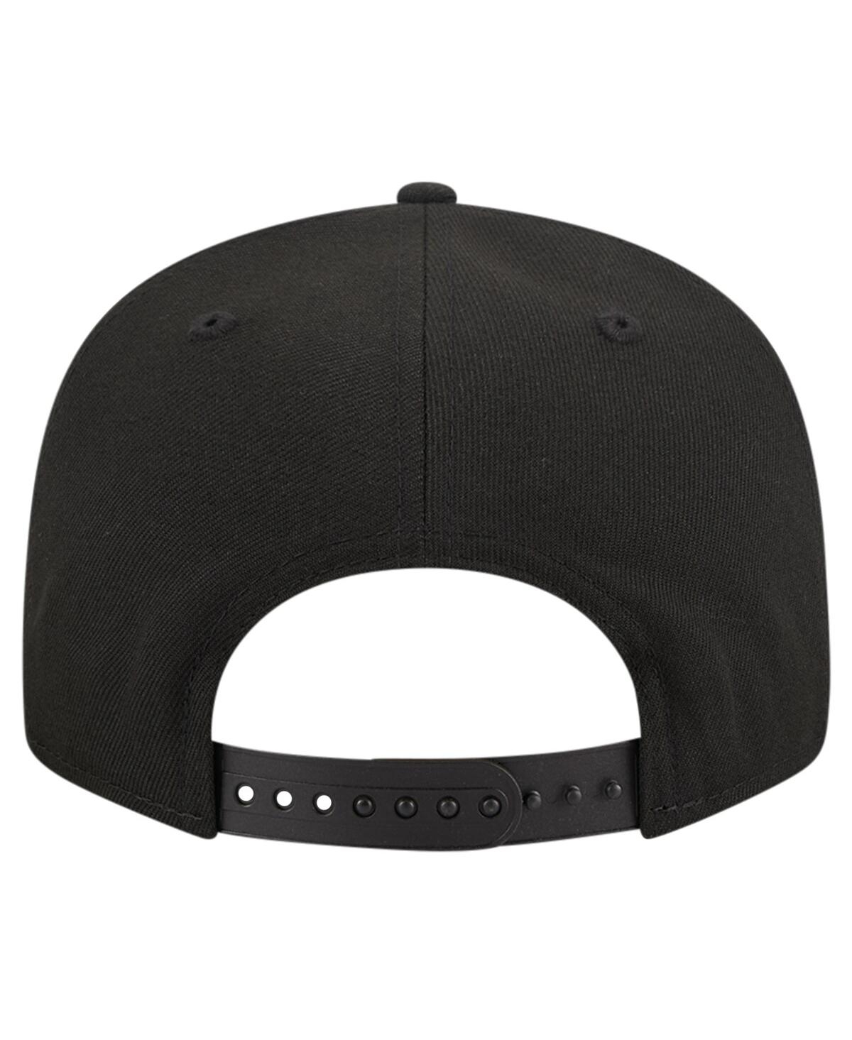 New Era Men'sSan Francisco Giants Metallic Logo 9FIFTY Snapback Hat - Black