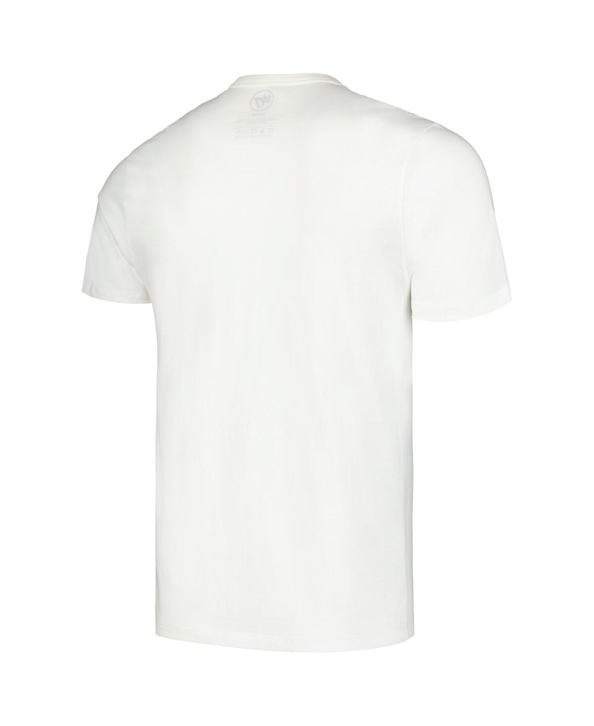 47 BRAND WHITE GREEN BAY PACKERS FLAG SCRIPT FRANKLIN T-SHIRT 