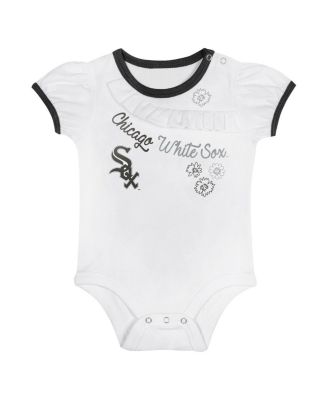 Baby Girls Chicago White Sox Sweet Bodysuit Skirt Set