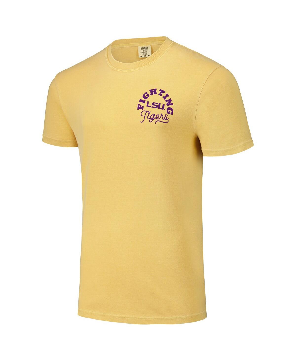 Image One Men's And Women's Gold Lsu Tigers Hyper Local Worn Mascot T-shirt In Gold