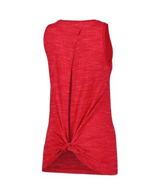 Women's Red St. Louis Cardinals Space-Dye Active Tank Top