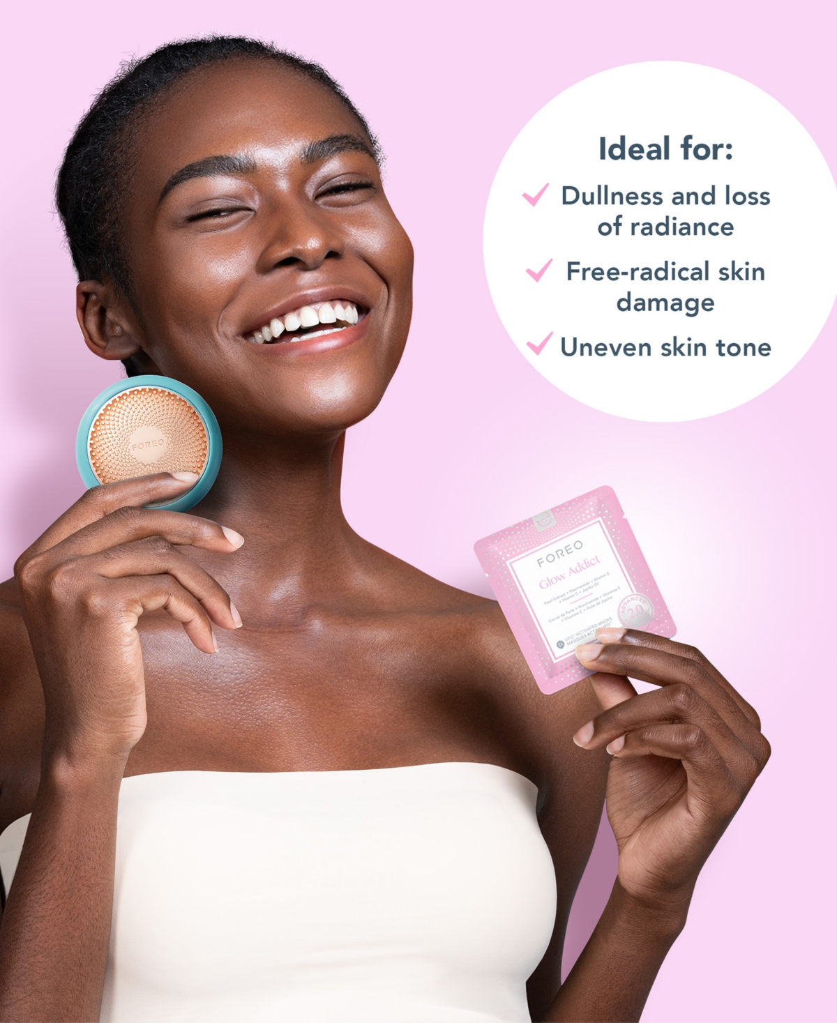 Foreo Ufo Masks Glow Addict 2.0 X6 In No Color