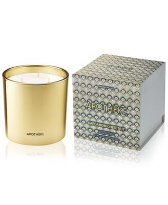 APOTHEKE - Cardamom Chestnut Scented Candle, 26 oz.