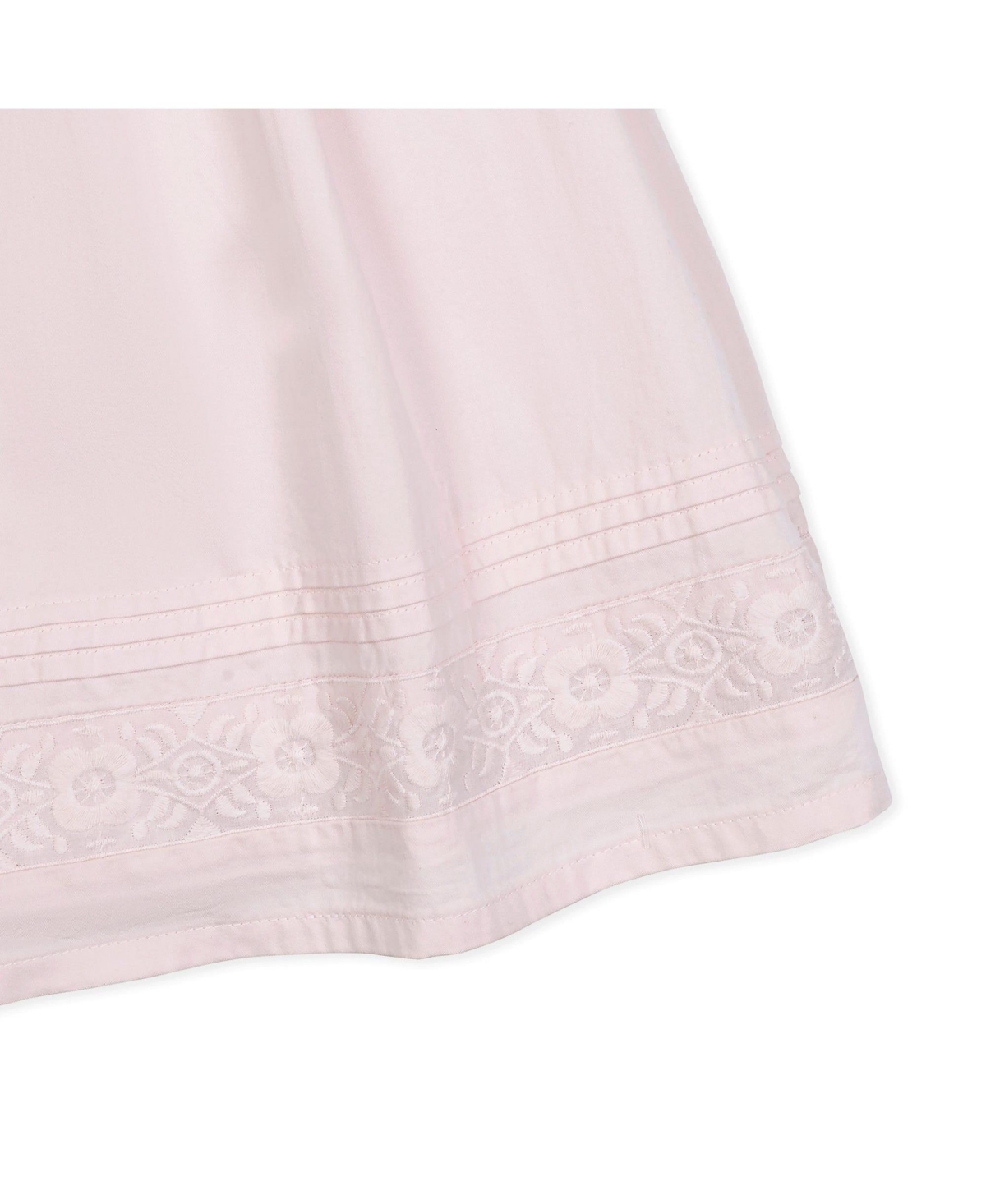 Hope & Henry Girls' Cap Sleeve Special Occasion Sateen Flower Girl Dress with Embroidered Hem, Toddler