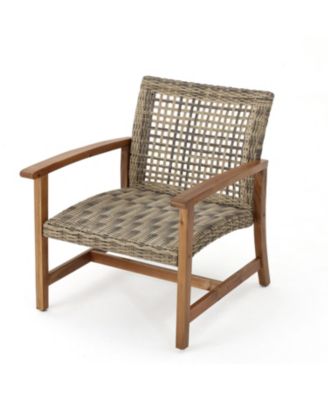 Streamdale Hampton Wicker Club Chair Antique Style, Modern Comfort