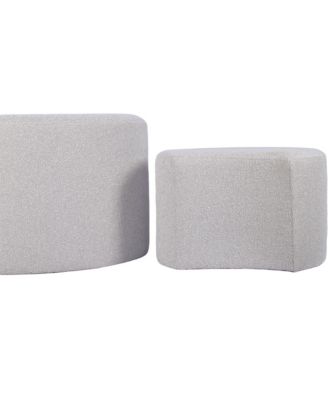 Nesting Ottoman Coffee Tables Cozy & Versatile