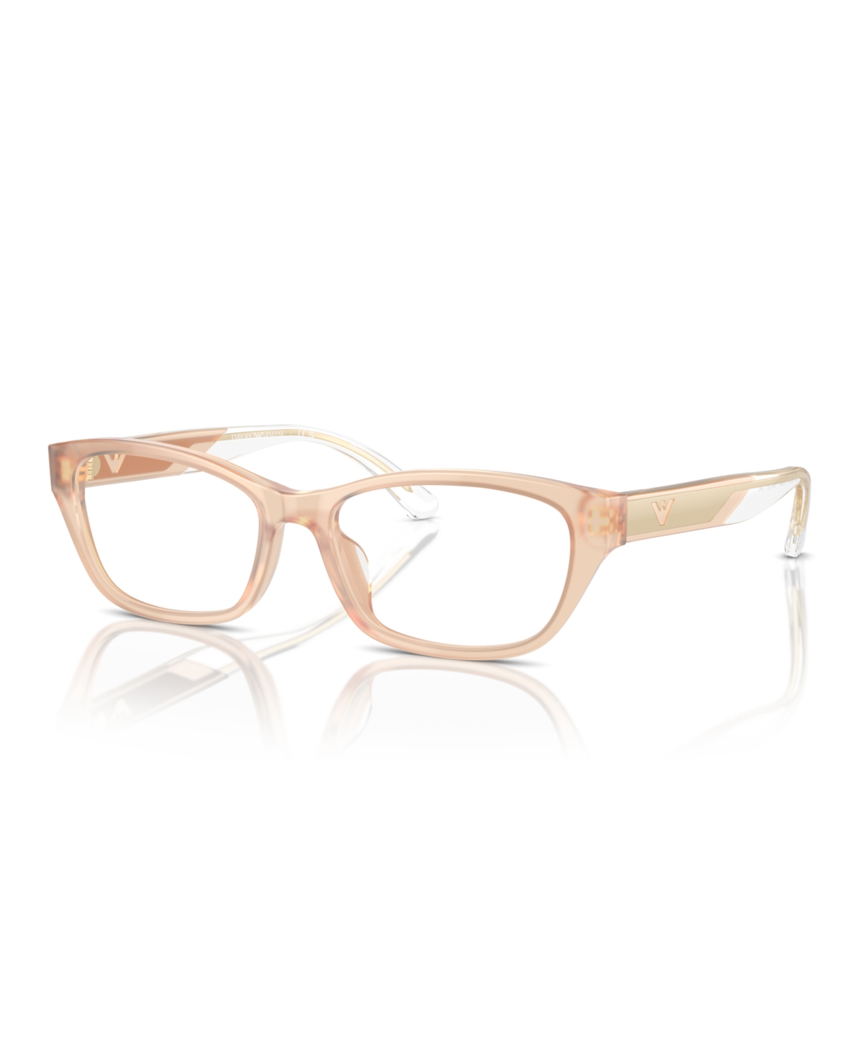 Shop Emporio Armani Women's Eyeglasses, A3238u In Shiny Opaline Tundra