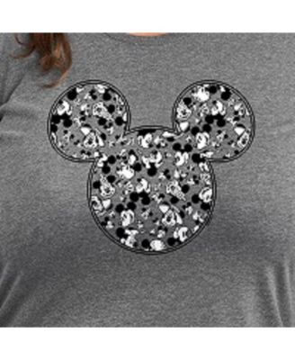 Trendy Mickey Plus Size Graphic T-shirt