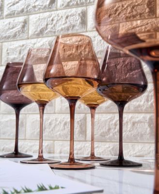 Khen Venus Wine Glass Set 20oz Glasses Set of 6