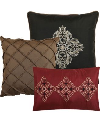 Tefia Jacquard Damask 7-Pc. Comforter Set, King