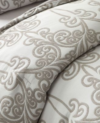 Dilona Scroll 9-Pc. Comforter Set, King