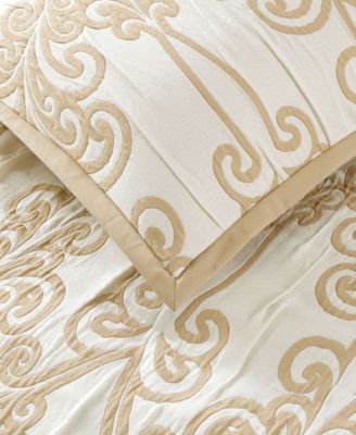 Dilona Scroll 9-Pc. Comforter Set, Queen