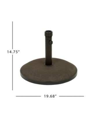 Round Umbrella Base For Shady Backyard Oasis (55 Lbs)