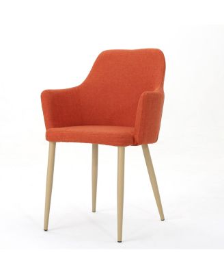 Streamdale Modern Twist Dining Chair With Contoured Comfort