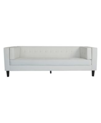 Luxurious Velvet 3-Seater Sofa with Durable Eucalyptus Frame