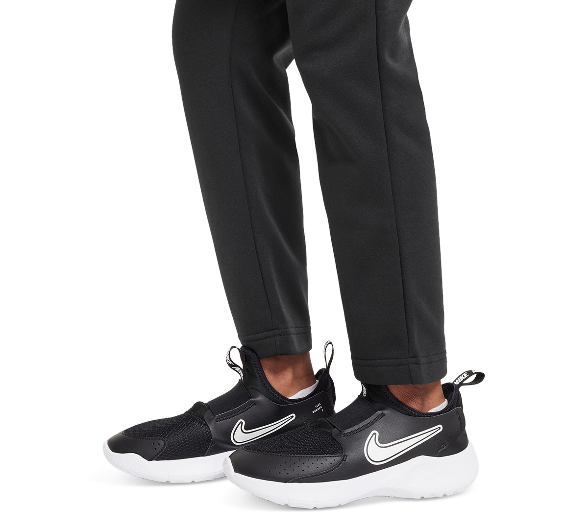 Nike Big Kids Multi Stain Repel Therma-fit Pants In Black,white