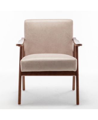 Mid-Century Modern Velvet Accent Chair