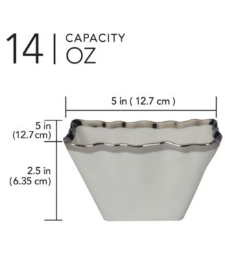Regency Square Snack Bowls, Set of 4