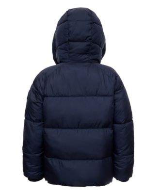 Toddler & Little Boys Puffer Jacket with Bib