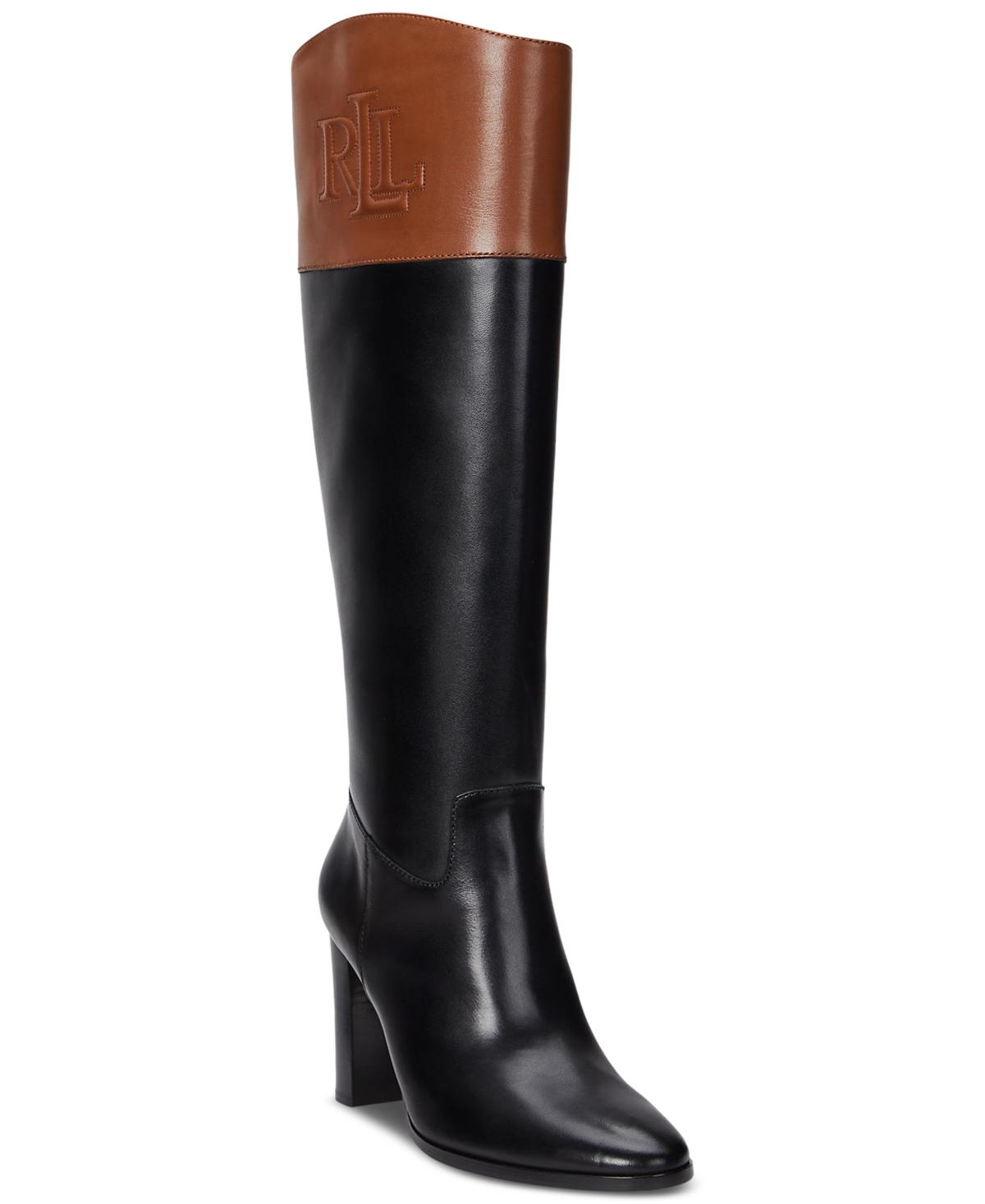 Lauren Ralph Lauren Women's Page Ii Tall Boots - Deep Saddle Tan