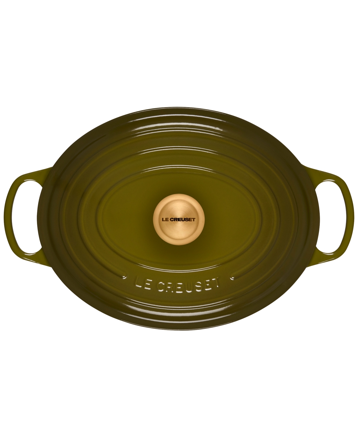 Le Creuset 6.75-qt. Signature Enameled Cast Iron Oval Dutch Oven In Shallot