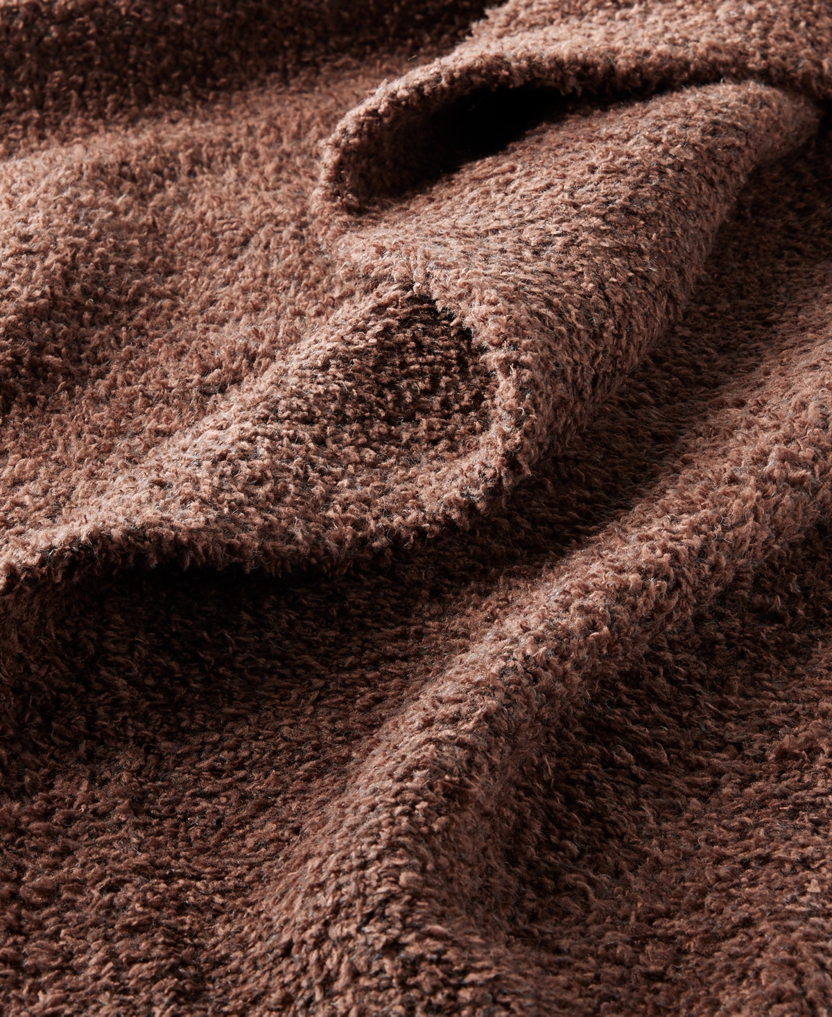 Hotel Collection Closeout!  Luxe Knit Throw, 50" X 70", Exclusively At Macy's In Toffee