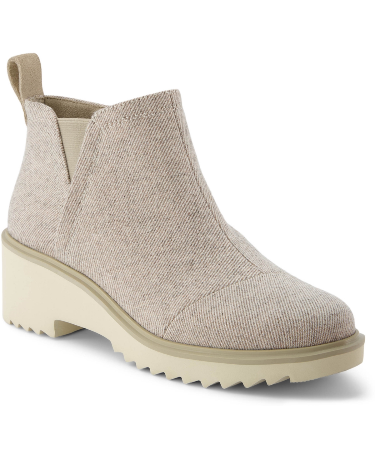 TOMS WOMEN'S MAUDE SIDE ZIP BOOTIES 