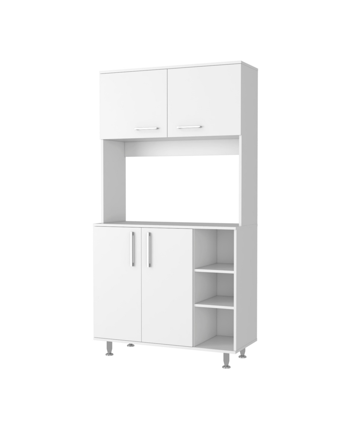 Fm Furniture Colorado Pantry Cabinet- White