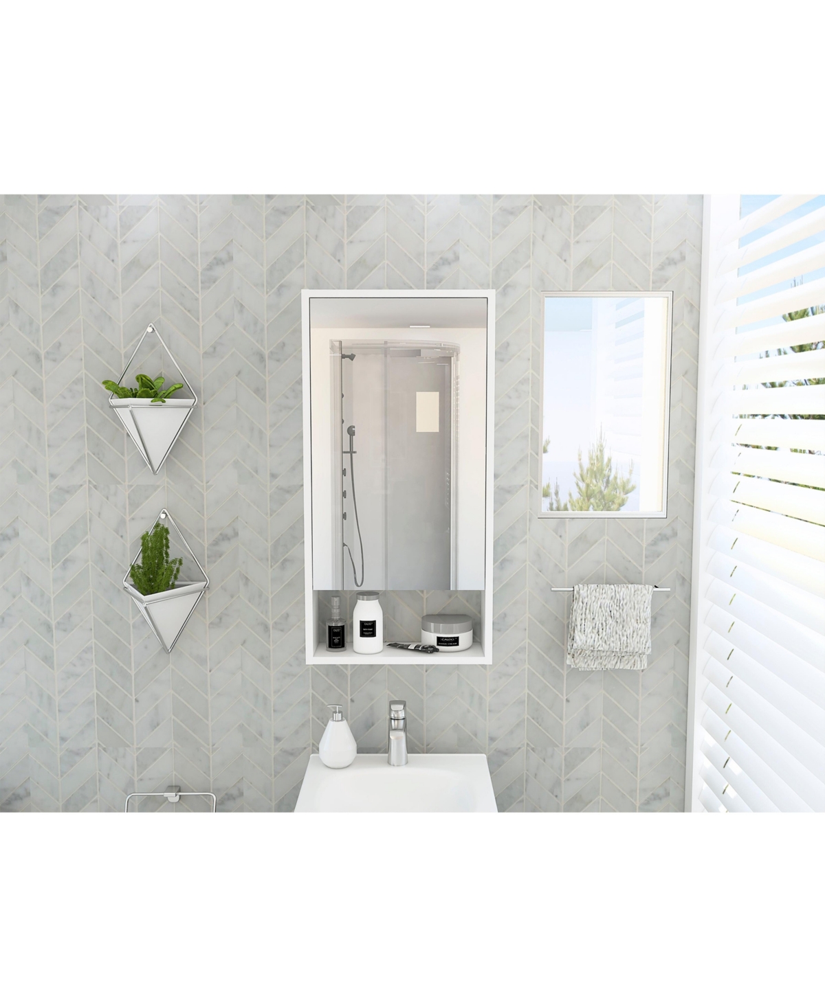 Modesto Medicine Cabinet - White