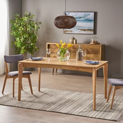 Mid-Century Modern 6-Seater Dining Table