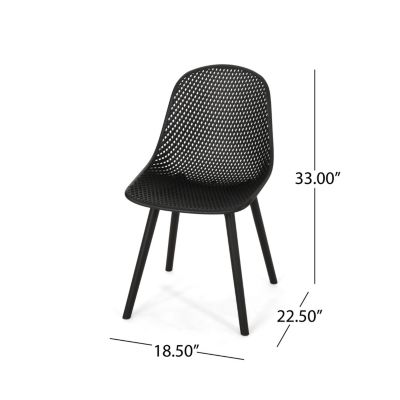 Streamdale Modern Outdoor Dining Chair With Weather-Resistant Design