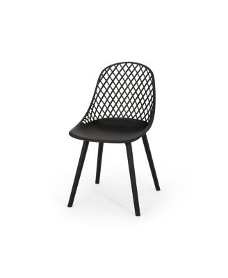 Streamdale Lily Modern Outdoor Dining Chair With Diamond Mesh