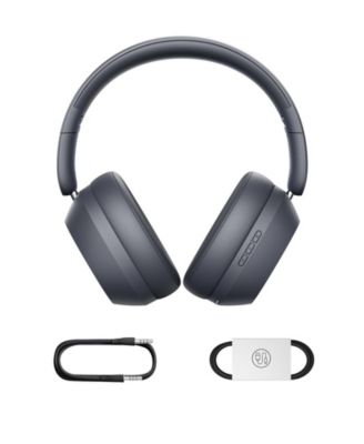 Wireless Headphones Bluetooth Foldable Over Ear Headphones Bass 35 Max, Gray