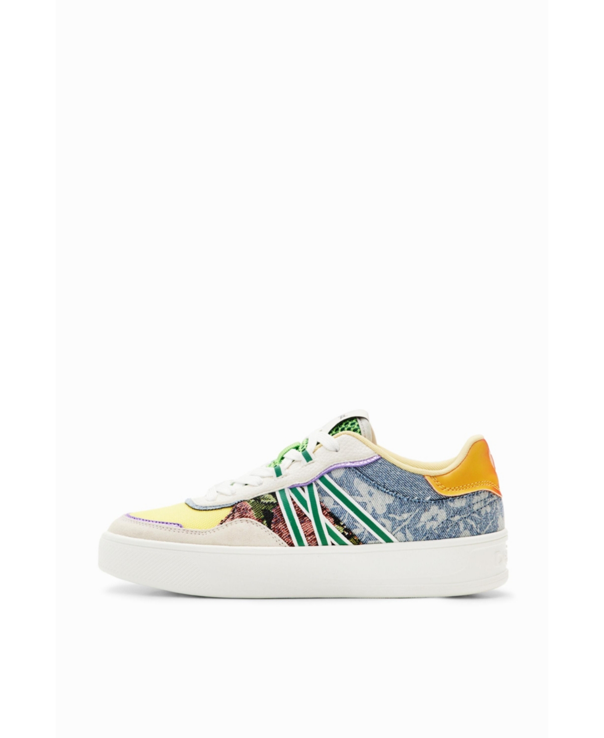 Desigual Women's Patchwork platform sneakers