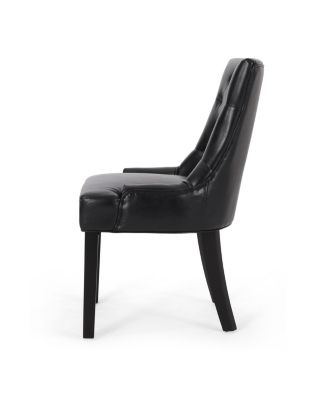  Tufted Diamond Stitch Dining Chair (Set Of 2)