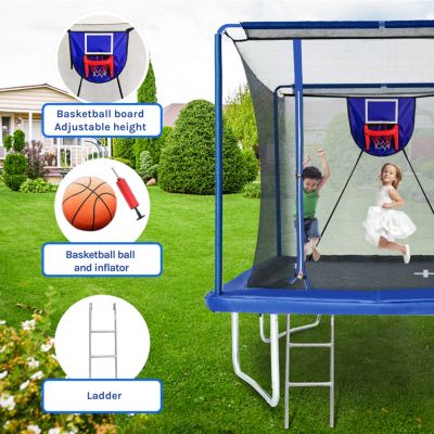 Streamdale 8' x 12' Trampoline with Accessories